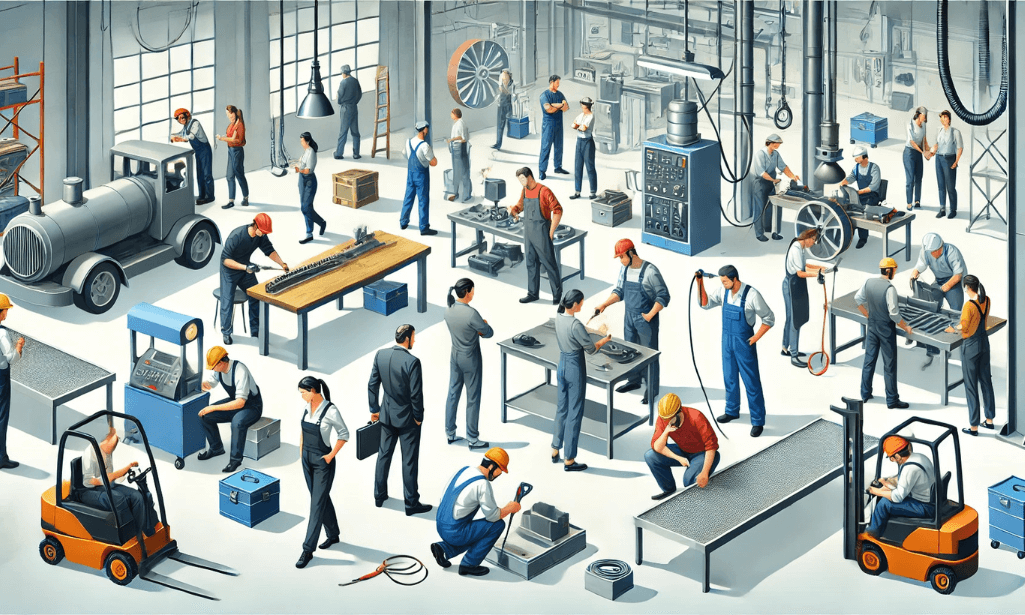 Blue-Collar Workers: The Heart of Manual Labor Industries
